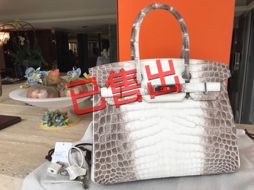 Hermes birkin 30 himalayan 柏金包